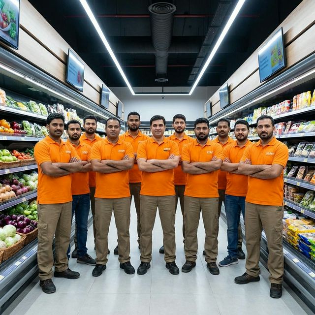 Hypermarket & Retail Staff